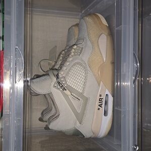 Air Jordan 4 Off White Sail